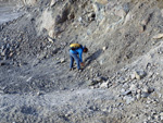 Grupo Mineralógico de Alicante. Explotación de Ofitas Los Serranos. Hondón de los Frailes. Alicante   