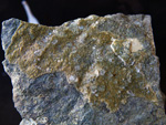 Grupo Mineralógico de Alicante.   Cuarzo, Clinozoisita. Los Serranos. Hondón de los Frailes. Alicante 
