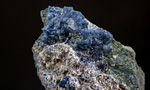 Grupo Mineralógico de Alicante. Dolomita azul y Oligisto. Los Vives. Orihuela. Alicante