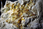Grupo Mineralógico de Alicante. Azufre. Coto Minero de Hellín. Las Minas de Azufre   