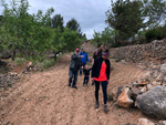 Grupo Mineralógico de Alicante. Mina Mari Luci, paraje de la Mena. Cabanes. Castellón   