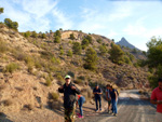 Grupo Mineralógico de Alicante. Trias de finestrat. Alicante