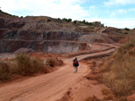 Grupo Mineralógico de Alicante. Cantera el Chicano. Macisvenda. Murcia


