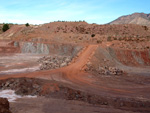 Grupo Mineralógico de Alicante. Cantera el Chicano. Macisvenda. Murcia

