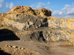 Grupo Mineralógico de Alicante.  Cantera Casablanca. San Vicente del Raspeig. Alicante 