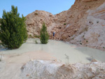 Grupo Mineralógico de Alicante. Cantera Eficacia. Yacimiento de calcita de Arcones. Segovia