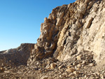 Grupo Mineralógico de Alicante.  Cantera de Áridos Sodira. Busot. Alicante 
