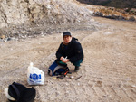 Grupo Mineralógico de Alicante.  Cantera de Áridos Sodira. Busot. Alicante 