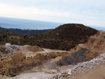   Calcita. Cantera de Áridos de Sodira. Busot. Alicante