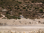   Calcita. Cantera de Áridos de Sodira. Busot. Alicante