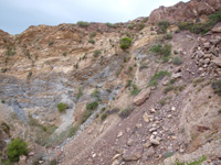 Concesión La Cena del Depósito. Cerro Minado. Cuesta Alta. Huércal-Overa. Almería