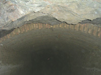 Socavón Santa Bárbara (Túnel El Arteal). Sierra Almagrera, Cuevas del Almanzora, Almería   