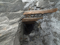 Socavón Santa Bárbara (Túnel El Arteal). Sierra Almagrera, Cuevas del Almanzora, Almería   