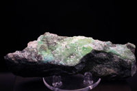 jamborita. Magnetita, Mina La Gallega, Ojen, Malaga, Málaga, Andalucía, España. 