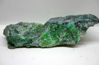 jamborita. Magnetita. Mina La Gallega, Ojen, Malaga, Málaga, Andalucía, España. 