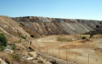 Mina Aznalcóllar y Corta Los Frailes, Aznalcóllar, Comarca Sierra Norte de Sevilla, Sevilla