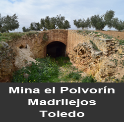 Mina el Polvorín. Madrilejos. Toledo