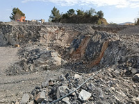 Cantera Can Saboia, Volcá, Sant Corneli, Fogars de la Selva, Maresme, Barcelona