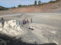 Cantera Can Saboia, Volcá, Sant Corneli, Fogars de la Selva, Maresme, Barcelona