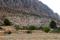 Cantera de Áridos de la Sierra de Segaria. Ondara.  Alicante