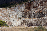 Cantera de Áridos de la Sierra de Segaria. Ondara.  Alicante