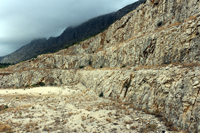 Cantera de Áridos de la Sierra de Segaria. Ondara.  Alicante