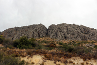 Cantera de Áridos de la Sierra de Segaria. Ondara.  Alicante