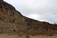 Cantera de Áridos de la Sierra de Segaria. Ondara.  Alicante