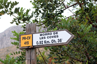 Cantera de Áridos de la Sierra de Segaria. Ondara.  Alicante