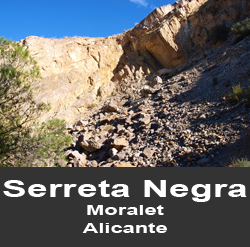 Serreta Negra. Moralet. Alicante