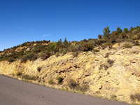 Afloramiento de Piritoedros. Pina de Montalgrao, Castellón   