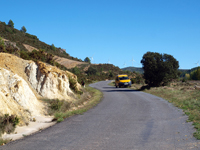 Afloramiento de Piritoedros. Pina de Montalgrao, Castellón