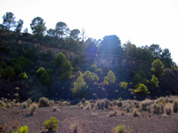 Volcán Cerro de Agras. Cofrentes. Valencia
