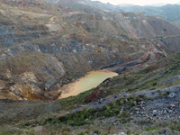 Corta San José, Sierra Minera de Cartagena-La Unión, Portmán, La Unión, Murcia