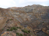 Corta San José, Sierra Minera de Cartagena-La Unión, Portmán, La Unión, Murcia