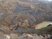 Corta San José, Sierra Minera de Cartagena-La Unión, Portmán, La Unión, Murcia