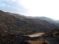 Corta San José, Sierra Minera de Cartagena-La Unión, Portmán, La Unión, Murcia