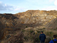 Corta San José, Sierra Minera de Cartagena-La Unión, Portmán, La Unión, Murcia