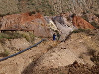 Corta San José, Sierra Minera de Cartagena-La Unión, Portmán, La Unión, Murcia