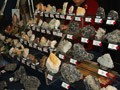 XXI Feria de Minerales de la Unión. Stand de Miguel David Martínez Pérez