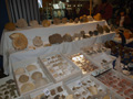 VII Feria de Minerales de Oliva. Stand de Joaquón López