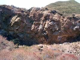 Explotación de Yeso La Pinilla. Fuente Alamo. Murcia